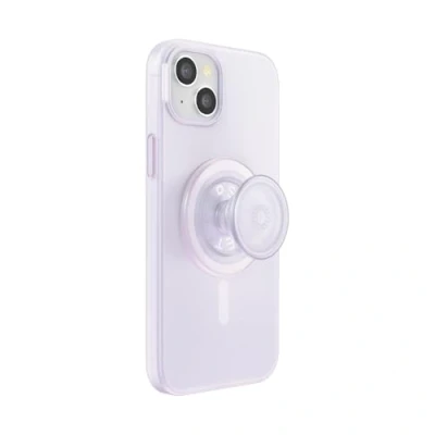 Abbildung von PopSockets Hüllen für MagSafe Transparent Opalescent iPhone 15 Plus