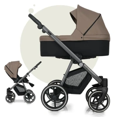 Abbildung von my junior Kombi Kinderwagen junior® NOAX² Concrete Toffee 2in1