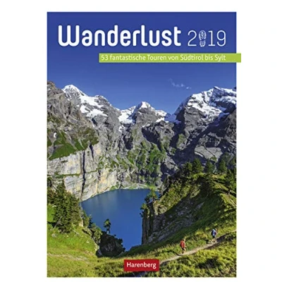 Abbildung von Wanderlust Wochen Kulturkalender 2024. Fotokalender mit den schönsten Wanderwegen Deutschlands und Europas. Informativer Kalender Touren Beschreibungen: 53 von Rügen bis zu Alpen
