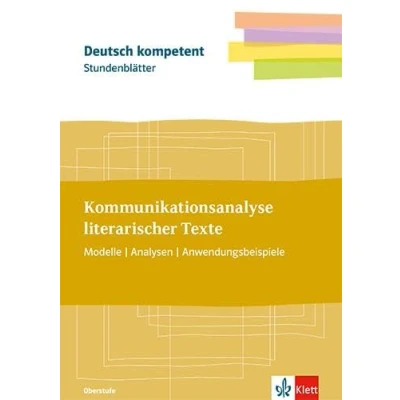 Abbildung von Stundenblätter Kommunikation untersuchen: Kopiervorlagen mit Downloadpaket Klassen 11 13 (Deutsch kompetent)