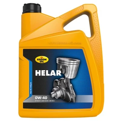 Abbildung von Kroon Oil Helar 0W 40 5l Motoröl 02343 MERCEDES BENZ: C Klasse Sportcoupe, AUDI: A4 B7 Limousine, LOTUS: Elise Mk2