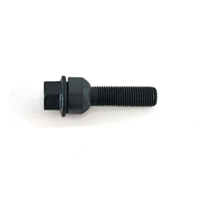 Abbildung von H&amp;R B1456306 Radschrauben M14x1,5, M14 Kugelbund A/G 63mm schwarz 10.9 19, 19 mm