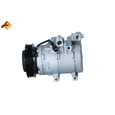 Abbildung von NRF 32204 Kompressor HS18 12 PAG 46 mit Kompressoröl, Dichtring HYUNDAI: Santa Fe I, SONATA 4, Trajet