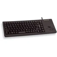 Abbildung von CHERRY G84 5400 XS, Kompakttastatur mit Integriertem Trackball, Deutsches Layout (QWERTZ), Platzsparend &amp; Leicht, 20 Mio. Tastenbetätigungen, Schwarz