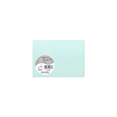 Abbildung von Clairefontaine 1333C Packung mit 25 Karten Pollen in Format C6, 110 x 155mm, 210g, jadegrün
