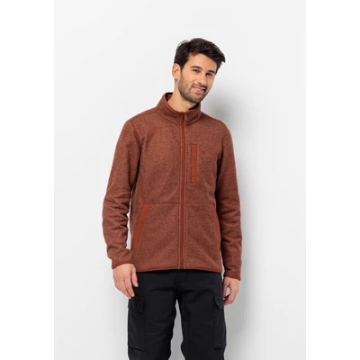 Abbildung von Jack Wolfskin Tannenspur Fleecejacke, Herren, Größe: Small, Carmine