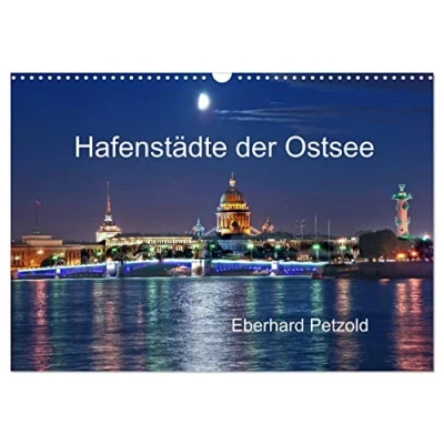 Abbildung von Hafenstädte der Ostsee (Wandkalender 2025 DIN A3 quer), CALVENDO Monatskalender