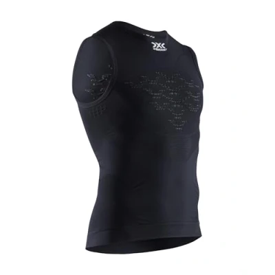 Abbildung von X Bionic Herren Energizer 4.0 Light Singlet Men T Shirt, Opal Black/Arctic White, XL