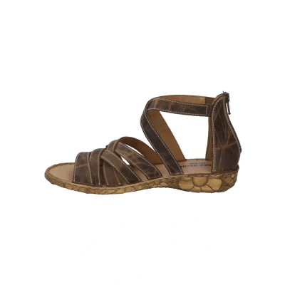 Abbildung von Josef Seibel Riemensandalette, Damen, Größe: 36, Brown Schuhe