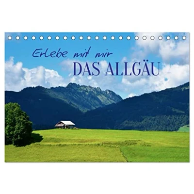 Abbildung von Erlebe mit mir das Allgäu (Tischkalender 2025 DIN A5 quer), CALVENDO Monatskalender
