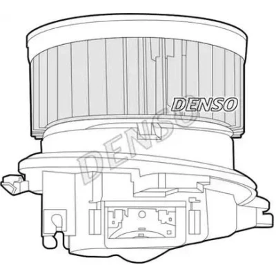 Abbildung von DENSO DEA21007 Innenraumgebläse für Linkslenker PEUGEOT: Partner I Kastenwagen, 306 Schrägheck, Limousine