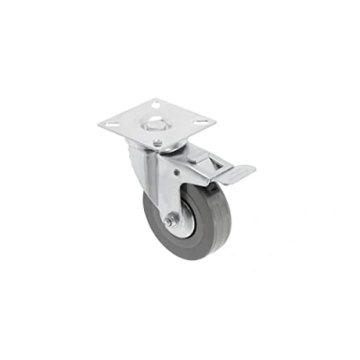 Abbildung von GTV Möbelrolle GREYROLL, 75 mm, grau, mit Feststeller KM GREYROLL 75MM ZH