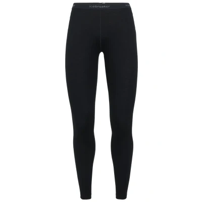 Abbildung von Icebreaker Merino 260 TECH Thermo Leggings Unterhose lang, Damen, Größe: XL, Black