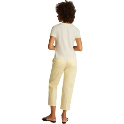 Abbildung von Tommy Hilfiger SLUB Tshirt basic, Damen, Größe: XS, Calico