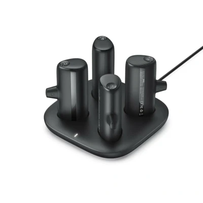 Abbildung von Powerbank 20 000 mAh Set 4x5000 schwarz POGO Station mit LED Anzeige