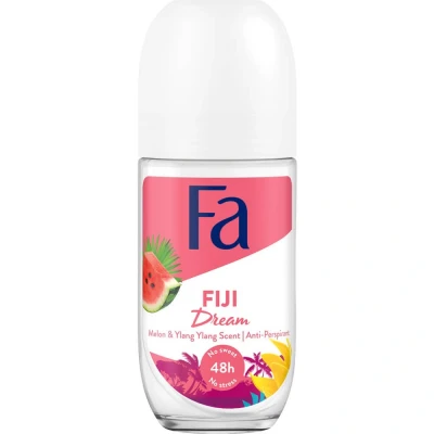 Abbildung von Fa Fiji Dream Antitranspirant Roll on duftend mit Wassermelone und Ylang Ylang, 50ml