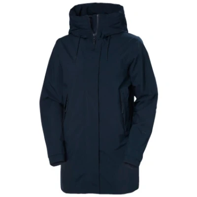 Abbildung von Helly Hansen Victoria Regenjacke / wasserabweisende Jacke, Damen, Größe: Medium, Navy