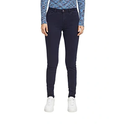Abbildung von edc by Esprit SUS NOOS Stoffhose, Damen, Größe: 34x32, Navy