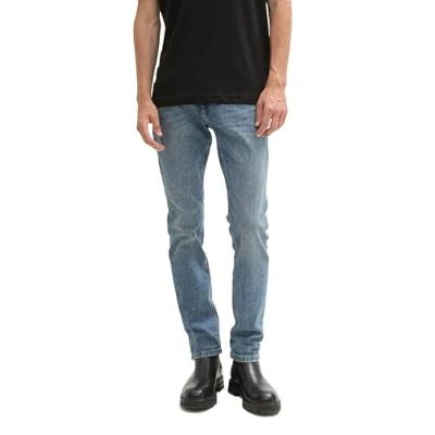 Abbildung von TOM TAILOR Herren Josh Regular Slim Jeans mit Stretch,10119 Used Mid Stone Blue Denim, 32/34