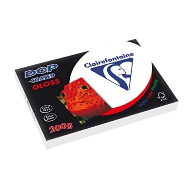 Abbildung von 4 x Clairefontaine Laser /Inkjetpapier DCP gestrichen Gloss A3 420x29