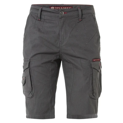 Abbildung von Cipo &amp; Baxx Shorts, Herren, Größe: 40, Grau
