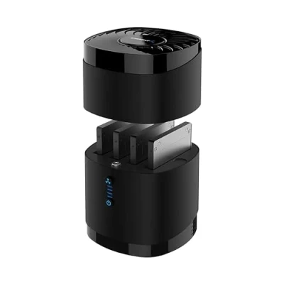 Abbildung von SABRENT 4 Bay Dockingstationen für 2.5 Festplatten USB A 5Gbps SATA HDD und SSD Dock, 9.5, 12.5 mm (DS 4SSD)