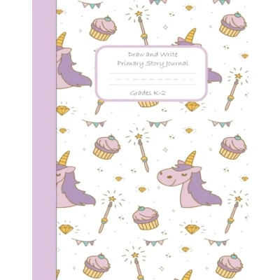 Abbildung von Draw and Write Primary Story Journal: Grades K 2: Composition Half Page Lined Paper with Drawing Space (8.5&quot; x 11&quot; Notebook) ,To Journal