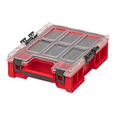 Abbildung von Qbrick ORGANIZER mit Schaumstoffeinlagen System ONE M PLUS MFI RED Ultra HD