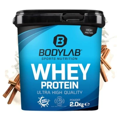 Abbildung von Bodylab24 Whey Protein Pulver, Milchreis Zimt, 2kg