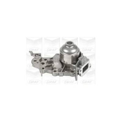 Abbildung von GRAF PA820 Wasserpumpe mit Dichtung mechanisch Stahlblech 56,15 für Zahnriementrieb RENAULT: CLIO 2, TWINGO 1, Kangoo I