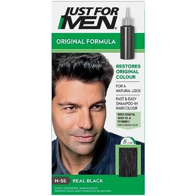 Abbildung von Just For Men Haarfarbe Formel In Schwarz Die Natürliche Zurück H55