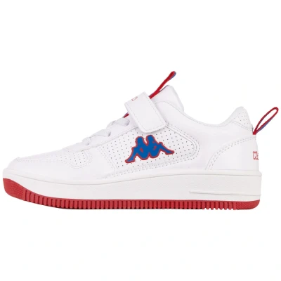 Abbildung von Kappa Trainingsschuh für Kinder, Größe: 25, White/rosé Schuhe