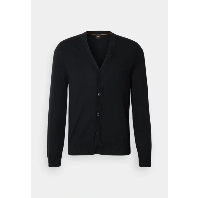 Abbildung von BOSS AVAC Strickjacke, Herren, Größe: Large, Black