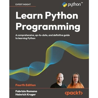 Abbildung von Learn Python Programming: A comprehensive, up to date, and definitive guide learning