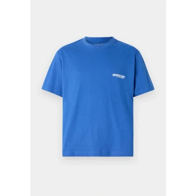 Abbildung von Jack &amp; Jones Jcounion BACK Print TEE CREW Tshirt print, Herren, Größe: XXL, Beaucoup blue
