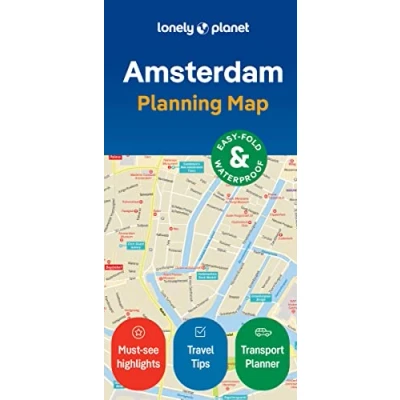 Abbildung von Lonely Planet Amsterdam City Map