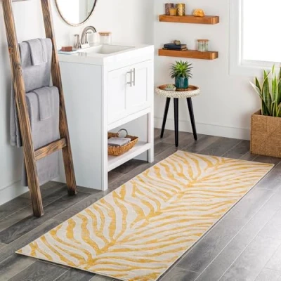 Abbildung von Surya Teppich &quot;LUANDA&quot;, rechteckig, Skandi Design, Modern Boho Kurzflor Wohnzimmerteppich, Schlafzimmer