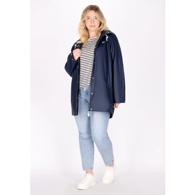 Abbildung von SCHMUDDELWEDDA Damen Regenmantel 42/44 / Marine 100% Polyester
