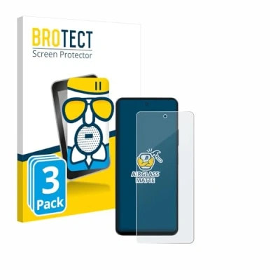 Abbildung von BROTECT Entspiegelungs Schutzglas für Blackview Shark 8 (3 Stück) Schutz Folie Panzerfolie Glas Matt [Extrem Kratzfest 9H, Anti Reflex]