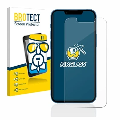 Abbildung von BROTECT Schutzglas für Apple iPhone 13 mini Schutzfolie Panzer Folie Glas [Extrem Kratzfest 9H, Anti Fingerprint, Ultra Transparent]