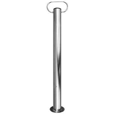 Abbildung von Anhänger stützen 60 cm, fi 48 mm UNITRAILER