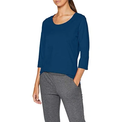 Abbildung von Trigema Rundhals Shirt &quot;TRIGEMA 3/4 Arm aus Biobaumwolle&quot;, (1 tlg.)