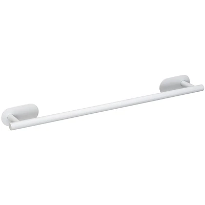 Abbildung von WENKO Handtuchstange &quot;Turbo Loc Modell Uno Orea&quot;, aus Edelstahl, Befestigen ohne Bohren, 60 cm