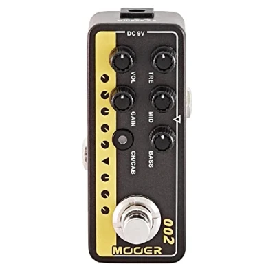 Abbildung von Mooer Micro PreAmp002 Gitarre Mikrovorverstärker Pedal