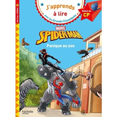 Abbildung von Disney Marvel Spider Man Panique au zoo, CP Niveau 1