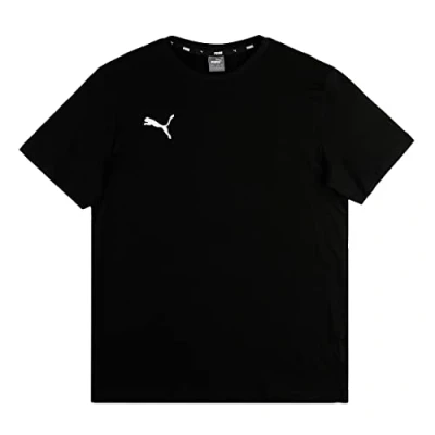 Abbildung von Puma Fussball Teamsport Teamgoal Casuals T Tshirt basic für Kinder, Größe: 152, Schwarz
