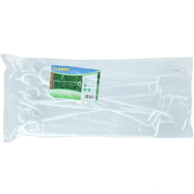 Abbildung von Ako Vorbau Ösenisolator Stütze Weiß 40cm 10St