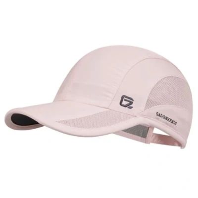 Abbildung von GADIEMKENSD Quick Dry Sports Hat Lightweight Breathable Soft Outdoor Running Cap Runners Caps for Women (Pink)