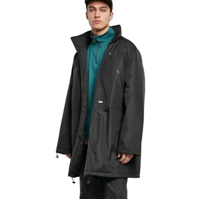 Abbildung von Urban Classics Wintermantel, Herren, Größe: Medium, Black