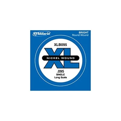 Abbildung von D&#039;Addario XLB095 Einzelsaite (Größe: XL) Nickel Wound 095 Long Scale